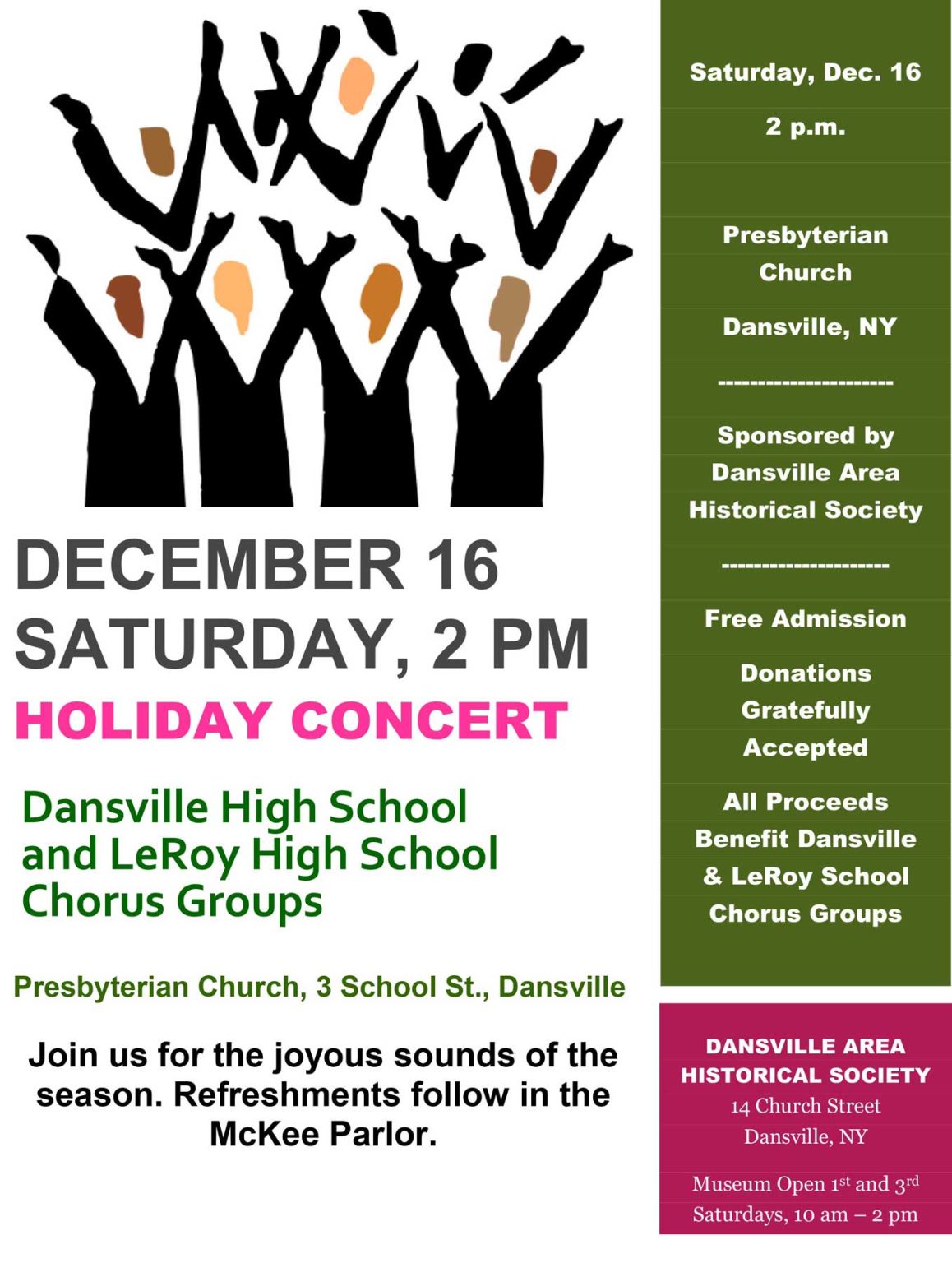 Holiday Event Dansville Area Historical Society